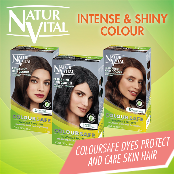 PPD Free permanent hair colour - Long results - NaturVital
