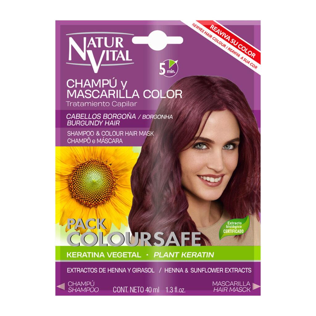 Travel Pack Burgundy Hair NaturVital